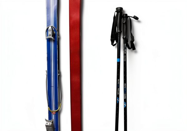 Ski Poles WhiSki Aluminum Integrated Flask-6