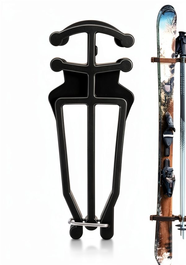 BOXOB Plastic Ski Pole Clips for Nordic Skis-0