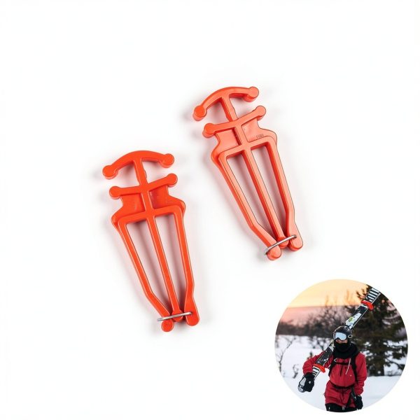 Ski Pole Clips BOXOB Durable Plastic Design-6