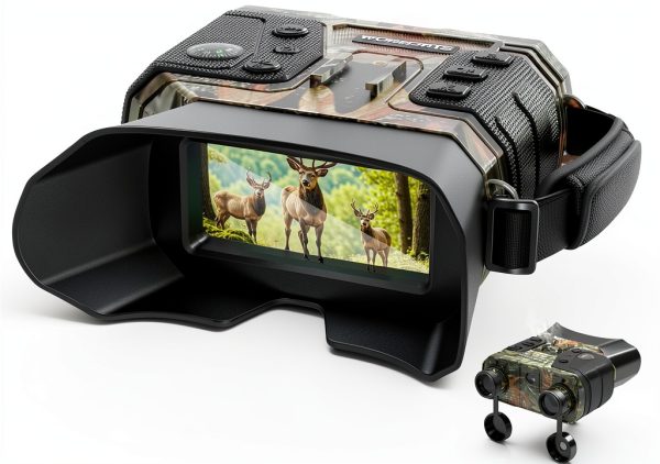 Night Vision Binoculars Pavo 8X Zoom 4K Handheld-0