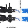 Kids Snow Skis Blue BAIODNB Beginner Ski Set-3