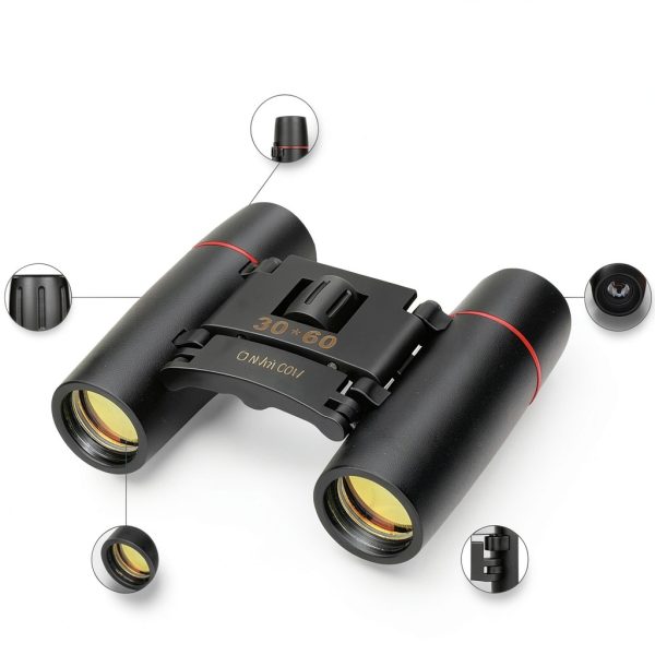 QICBIUD Compact Binoculars 12x Ultra Wide Aluminum-6