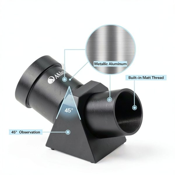 Alstar 1.25" 45° Prism Diagonal Telescope-3