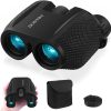 Binoculars 10x25 Black Hontry Camera Photo-0