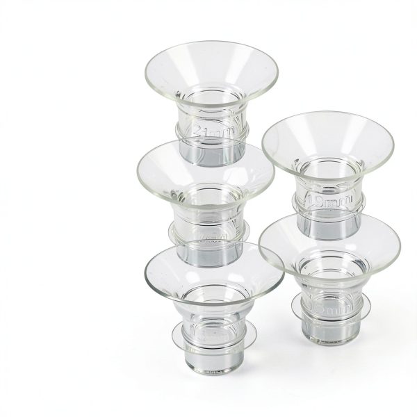 LOTBILL Breast Pump Flange Insert Silicone 10pcs-2