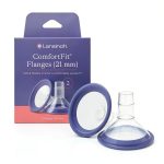 Lansinoh Compatible Breast Pump Flanges 21mm-0