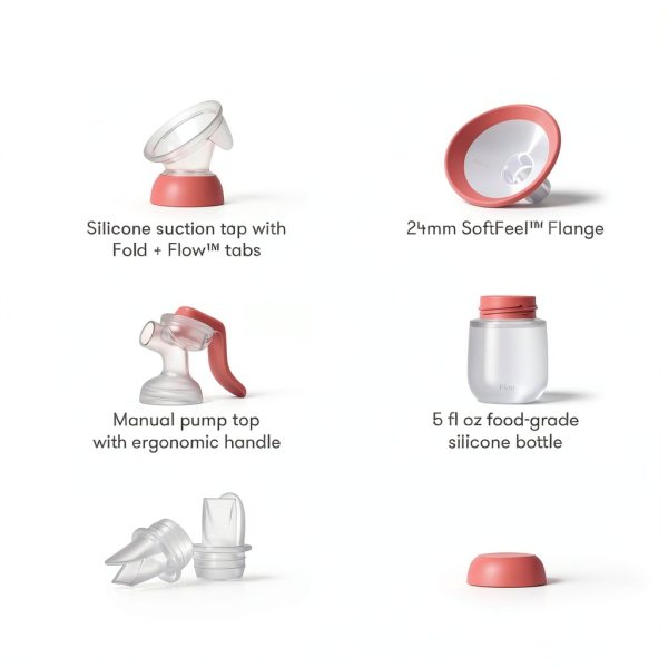 2-in-1 Breast Pump MamaCare Silicone for Moms-7
