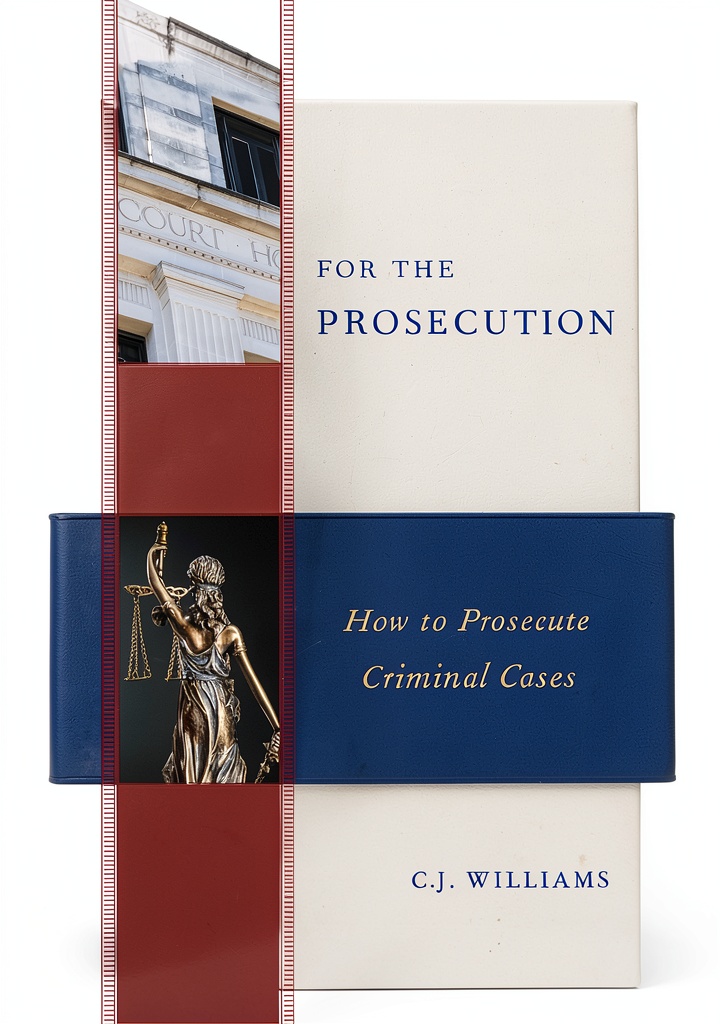 Law student reviewing trial practice guide on a tablet
