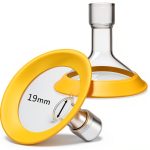 PumpMom 19mm Flex Breastshield Comfortable Oval-0