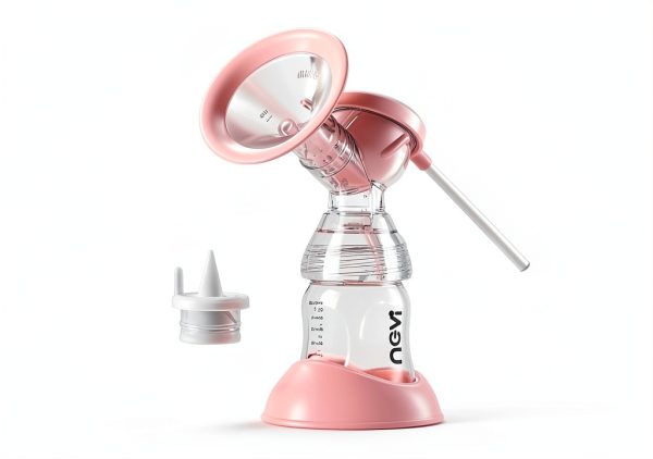 NCVI Electric Breast Pump Pink 4400mAh Double Pump-6
