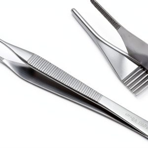 MEDSPO Professional Adson Tweezers 12cm Stainless Steel Dental Pliers-0