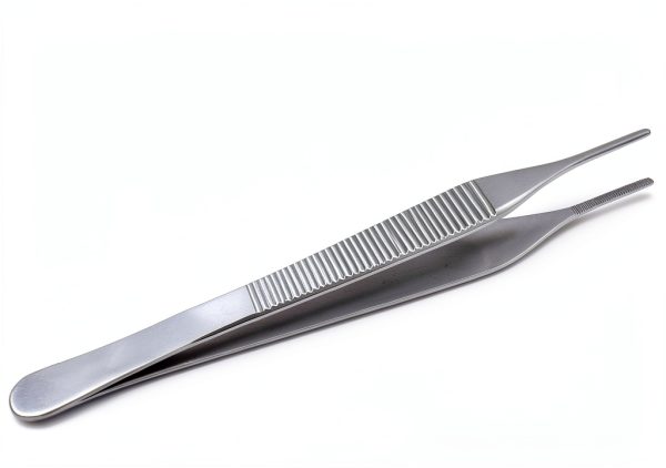 MEDSPO Professional Adson Tweezers 12cm Stainless Steel Dental Pliers-2
